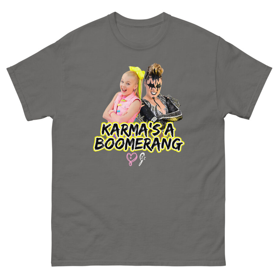 Jojo Siwa Karma's a Boomerang Unisex classic tee