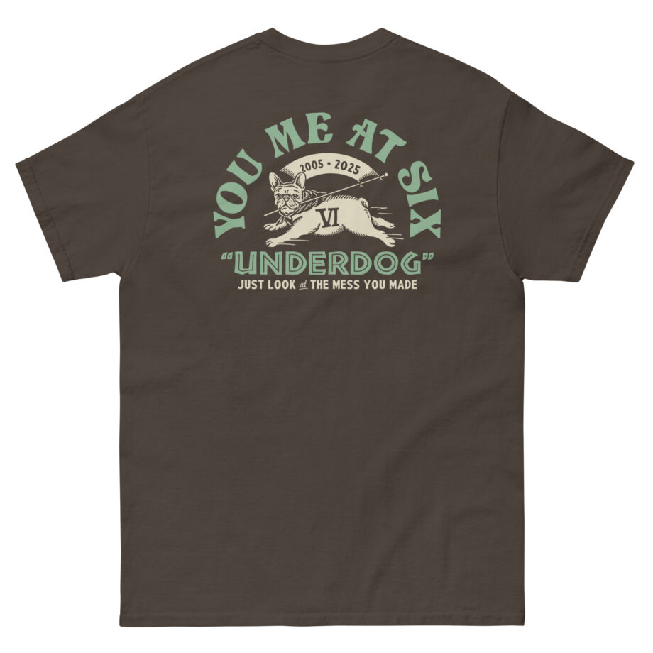 You Me at Six Underdog Unisex classic tee