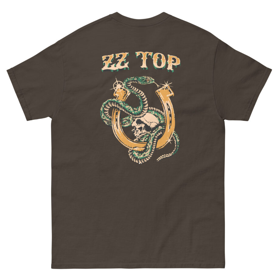 Zz Top Snake Skull Unisex classic tee