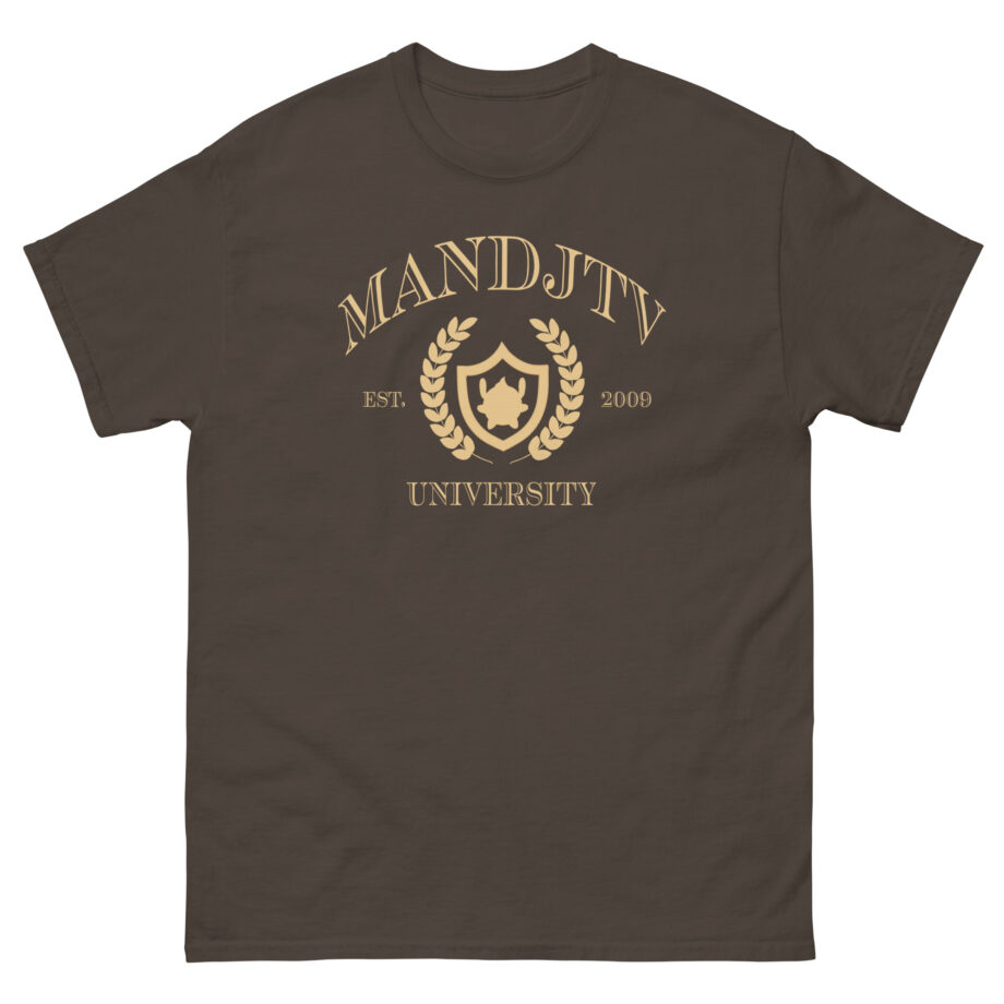 Mandjtv University Unisex classic tee