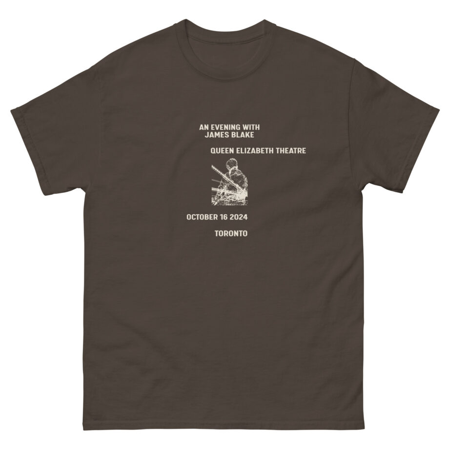 James Blake Queen Elizabeth Theatre Event Unisex classic tee