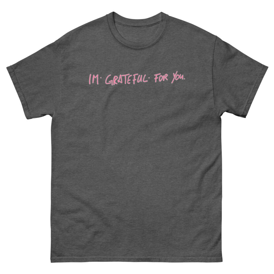 Zayn Malik I'm Grateful for You Unisex classic tee