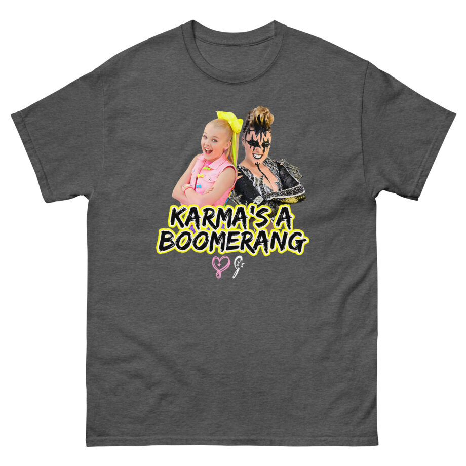 Jojo Siwa Karma's a Boomerang Unisex classic tee