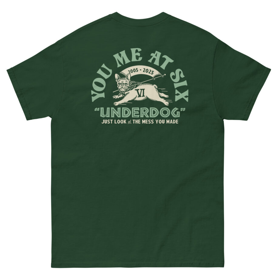 You Me at Six Underdog Unisex classic tee