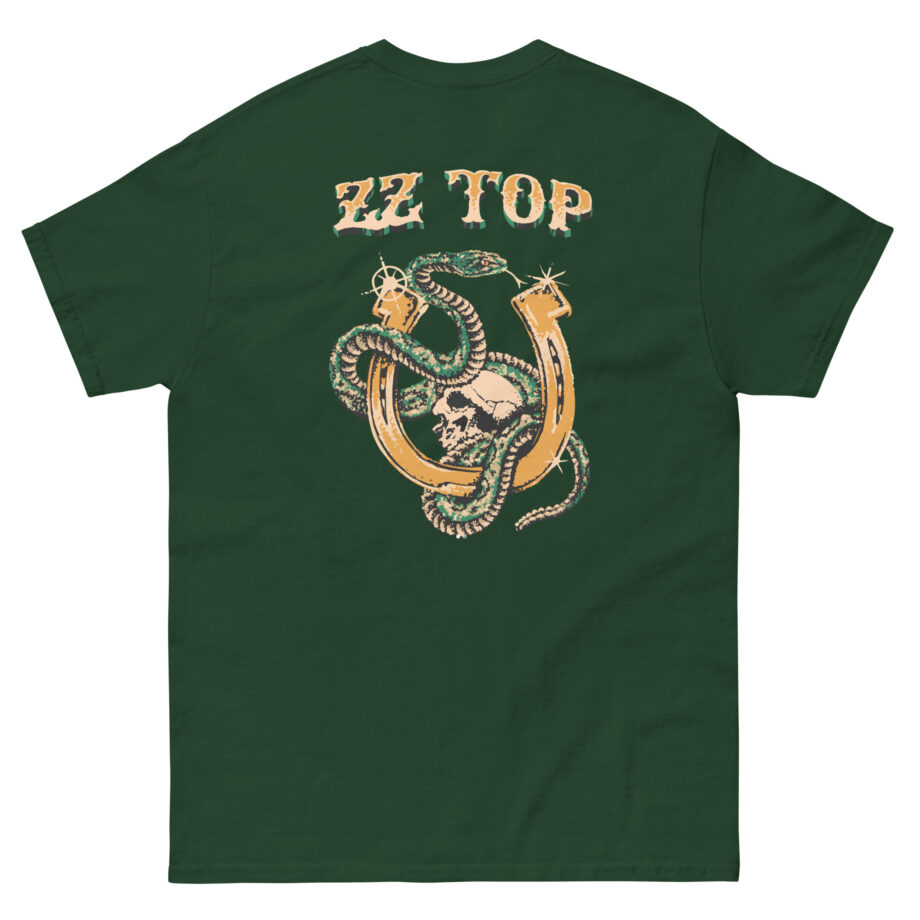 Zz Top Snake Skull Unisex classic tee