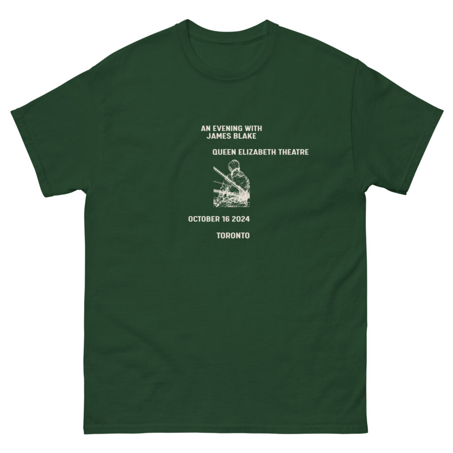 James Blake Queen Elizabeth Theatre Event Unisex classic tee
