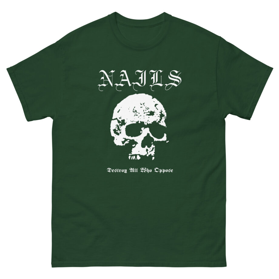 Nails Destroy Skull Unisex classic tee