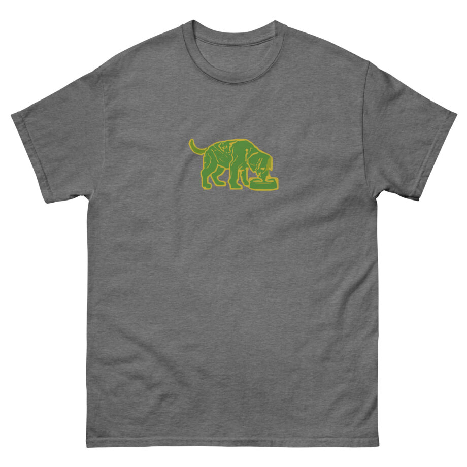 Niko B green pixel dog Unisex classic tee