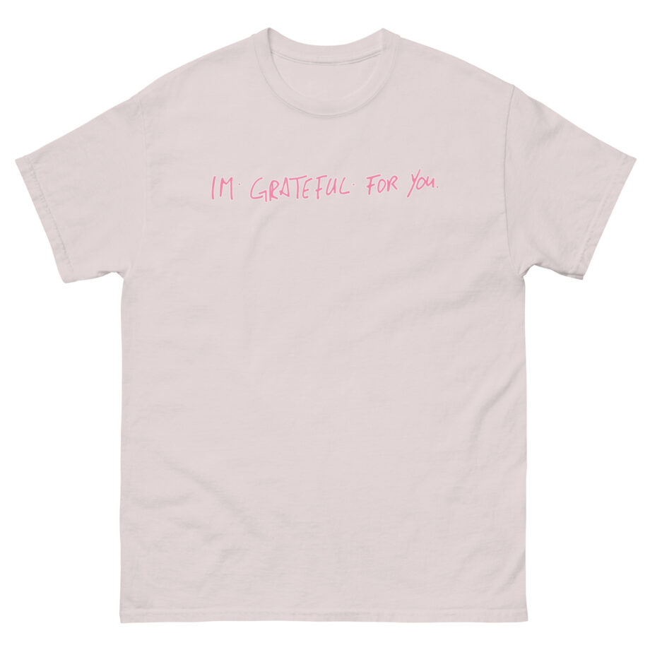 Zayn Malik I'm Grateful for You Unisex classic tee