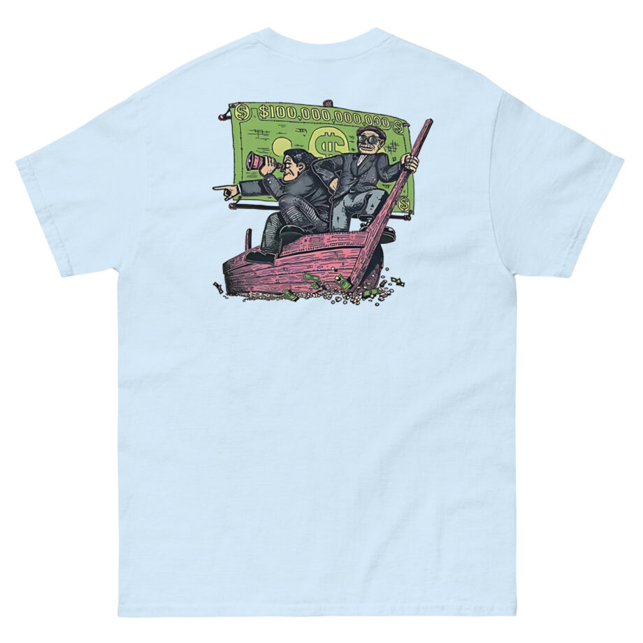Trillionaire Mindset Boat Unisex classic tee