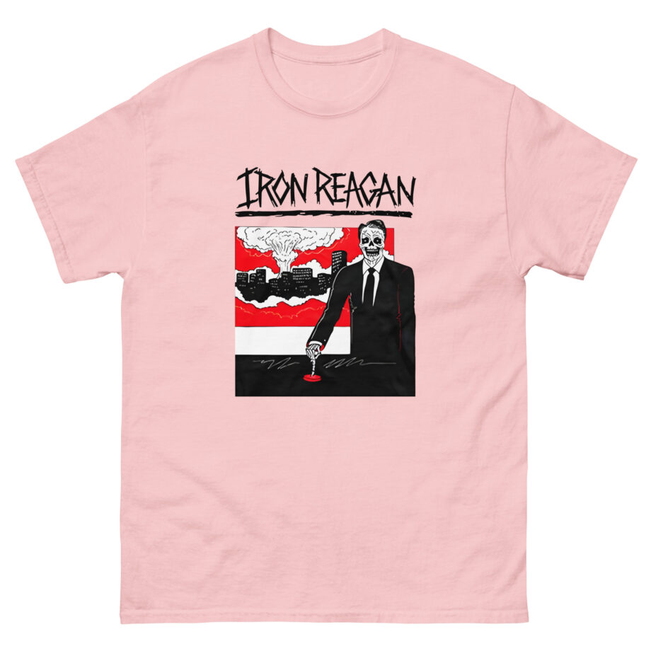 Iron Reagan Finger On The Button Unisex classic tee