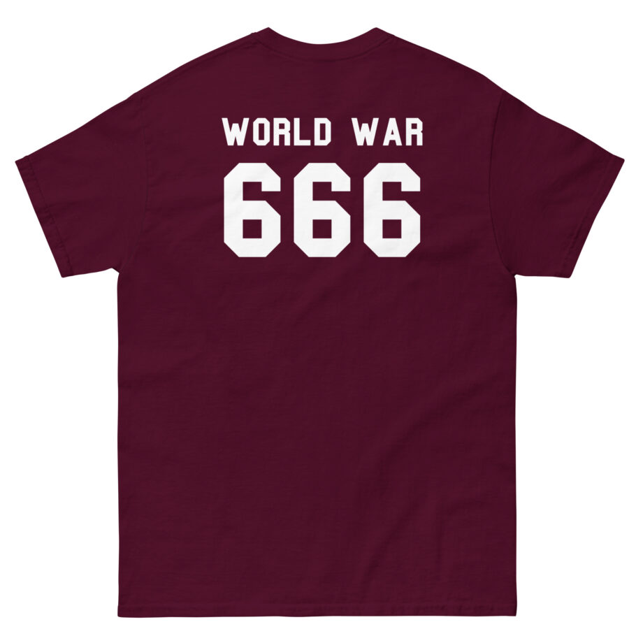 Twitching Tongues World War 666 Unisex classic tee