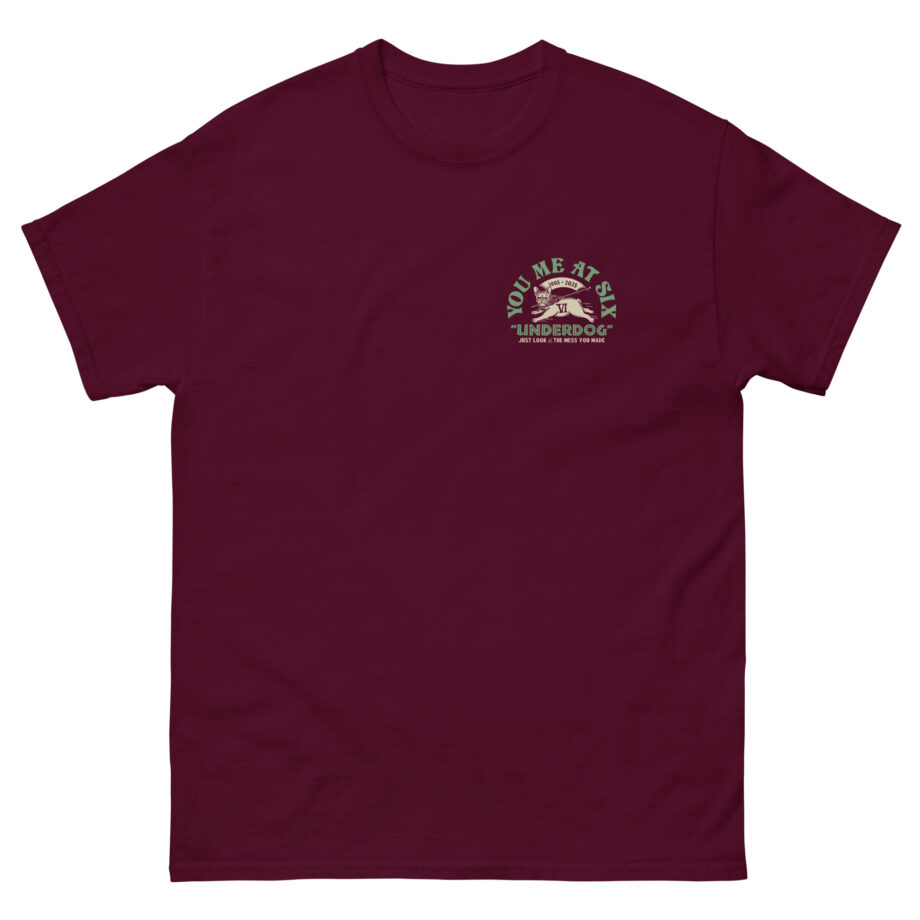 You Me at Six Underdog Unisex classic tee