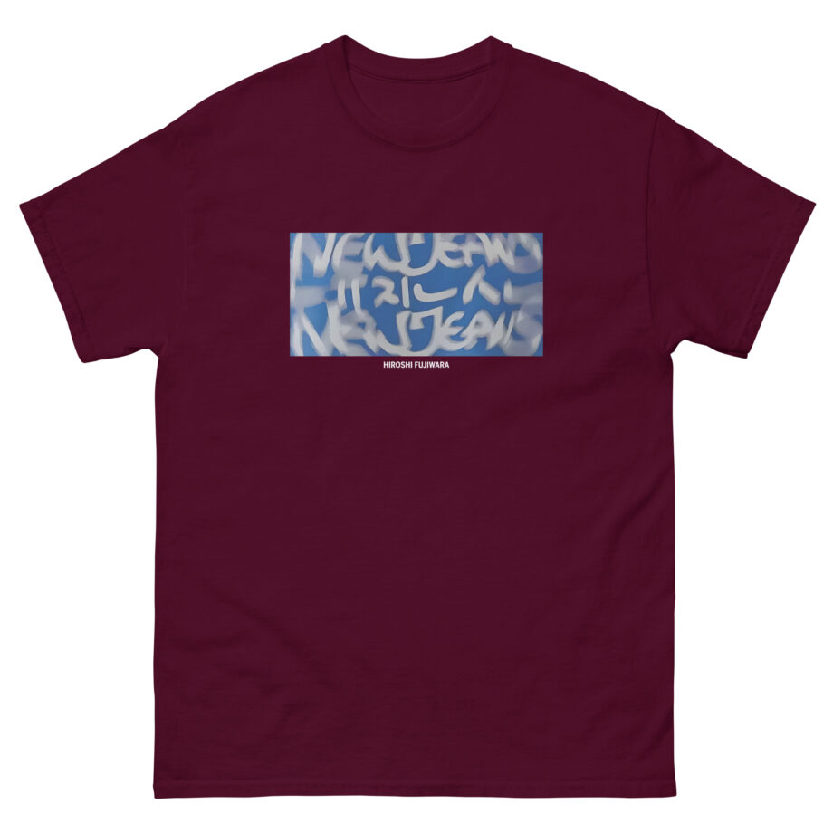 NewJeans x Hiroshi Fujiwara Coller Unisex classic tee