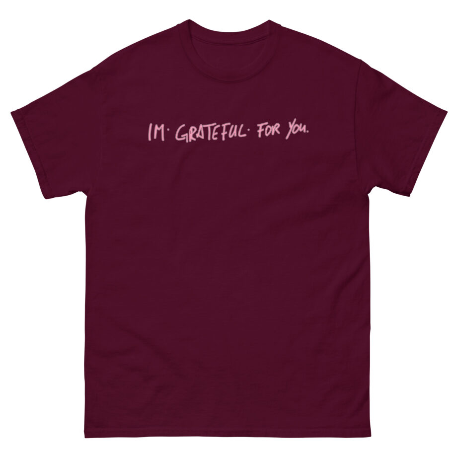 Zayn Malik I'm Grateful for You Unisex classic tee