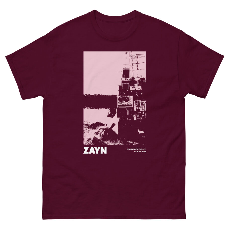 Zayn Malik Antenna Itin Faded Unisex classic tee