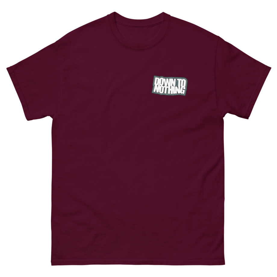 Down to Nothing Stacked Logo Unisex classic tee
