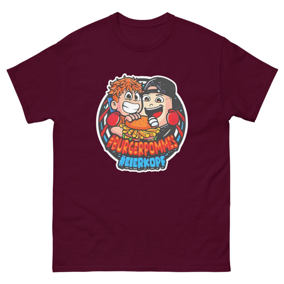 Lukasbs Burgerpommes Eierkopf Unisex classic tee