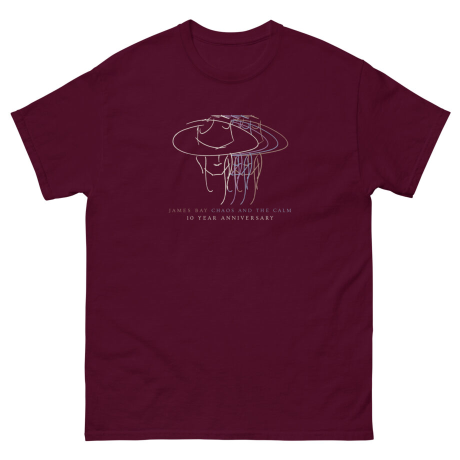 James Bay Chaos and the Calm 10-year Anniversary Unisex classic tee