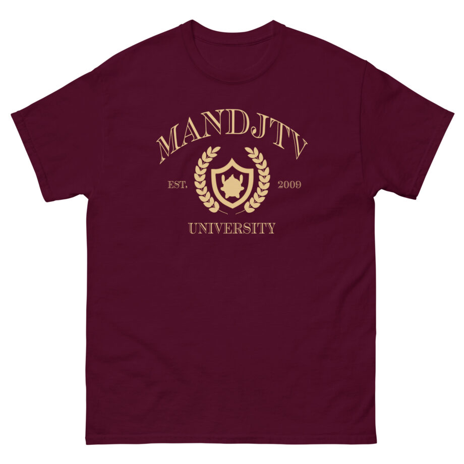 Mandjtv University Unisex classic tee