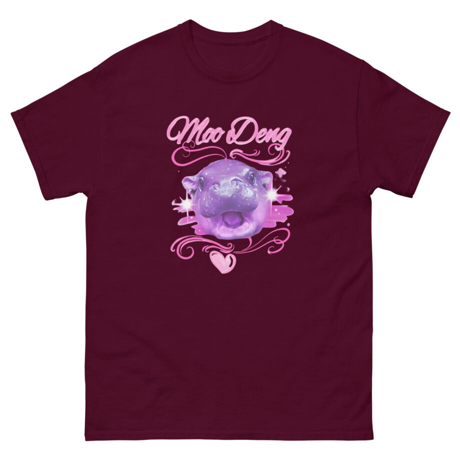 Moo Deng Airbrush Unisex classic tee