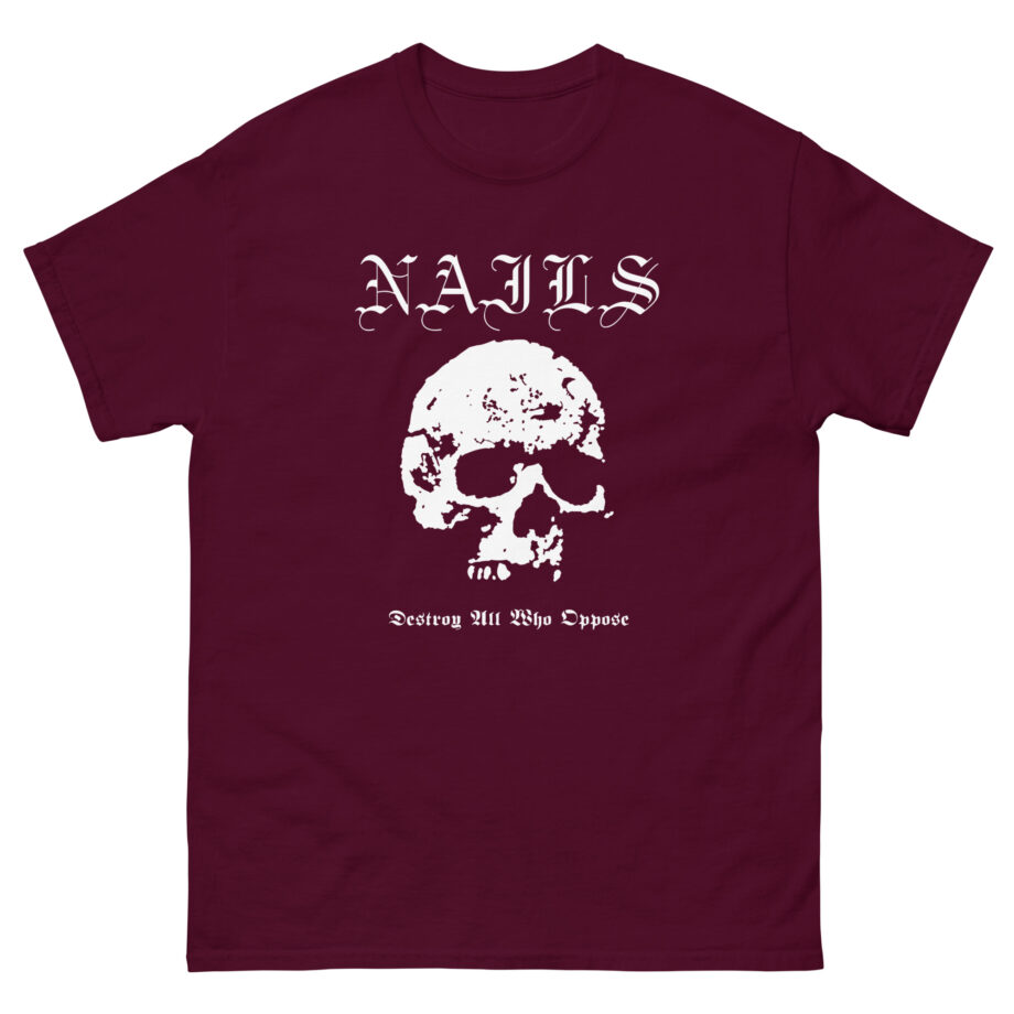 Nails Destroy Skull Unisex classic tee