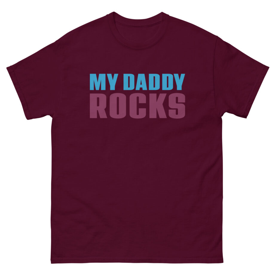 JLS My Daddy Rocks Unisex classic tee