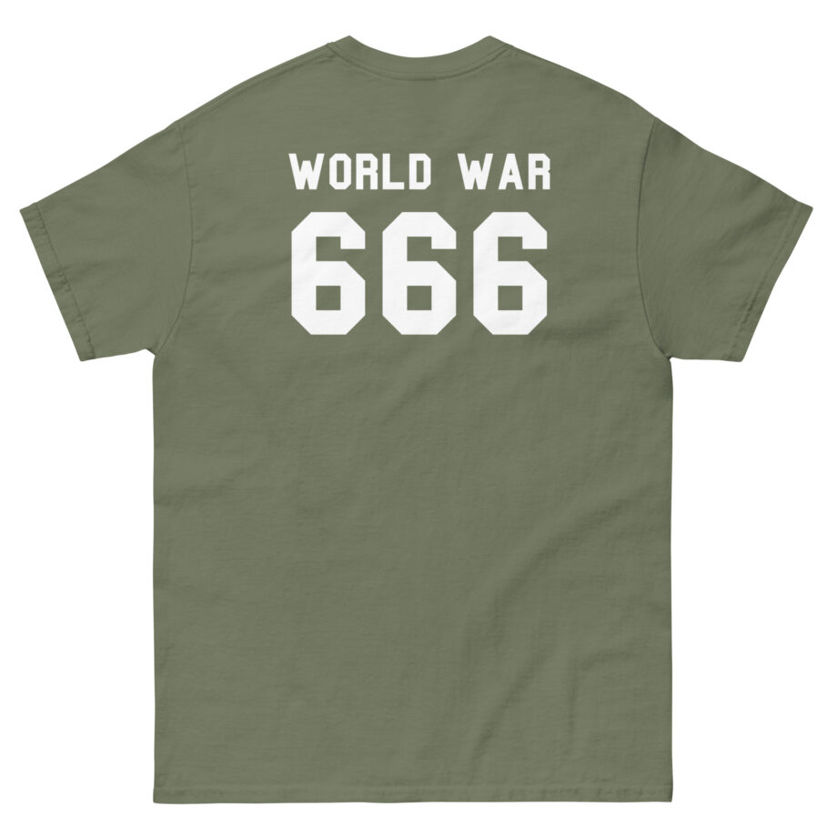 Twitching Tongues World War 666 Unisex classic tee