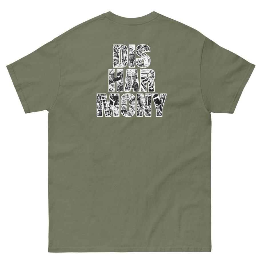 Twitching Tongues Disharmony Band Unisex classic tee