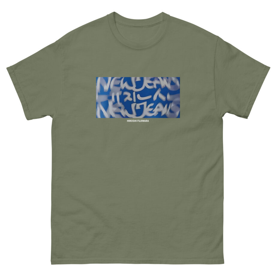 NewJeans x Hiroshi Fujiwara Coller Unisex classic tee