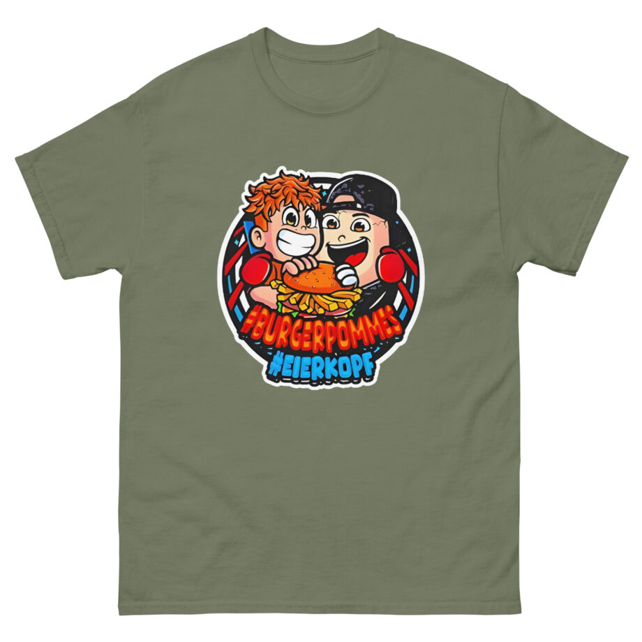 Lukasbs Burgerpommes Eierkopf Unisex classic tee
