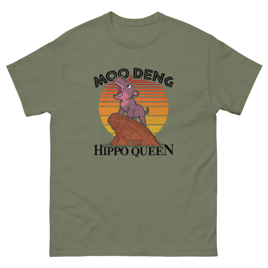 Moo Deng the Hippo Queen Unisex classic tee