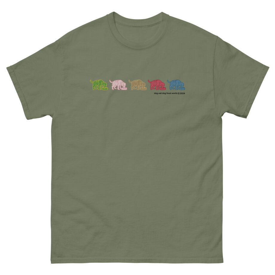 Niko B 5 Dogs Unisex classic tee