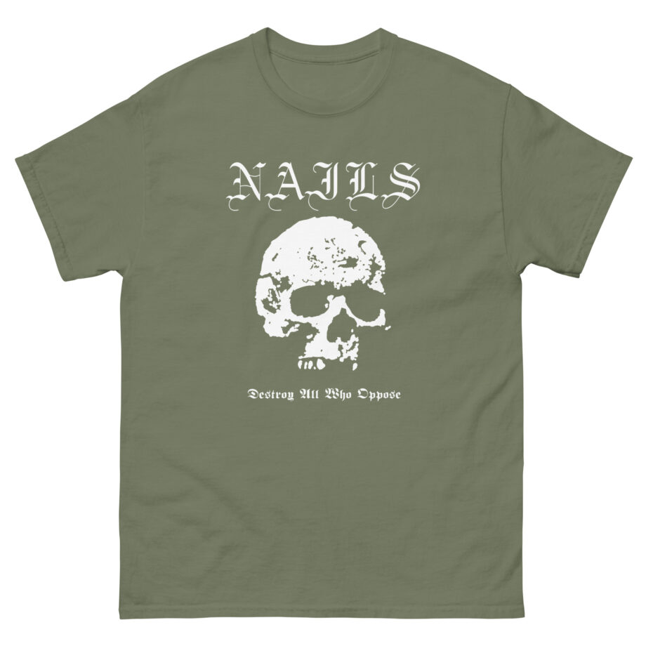 Nails Destroy Skull Unisex classic tee