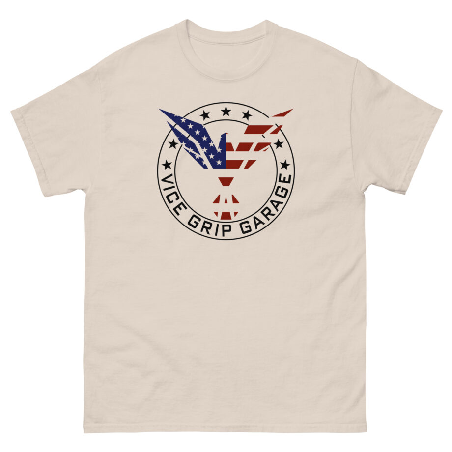 Vicegripgarage Patriotic Flying Eagle Unisex classic tee