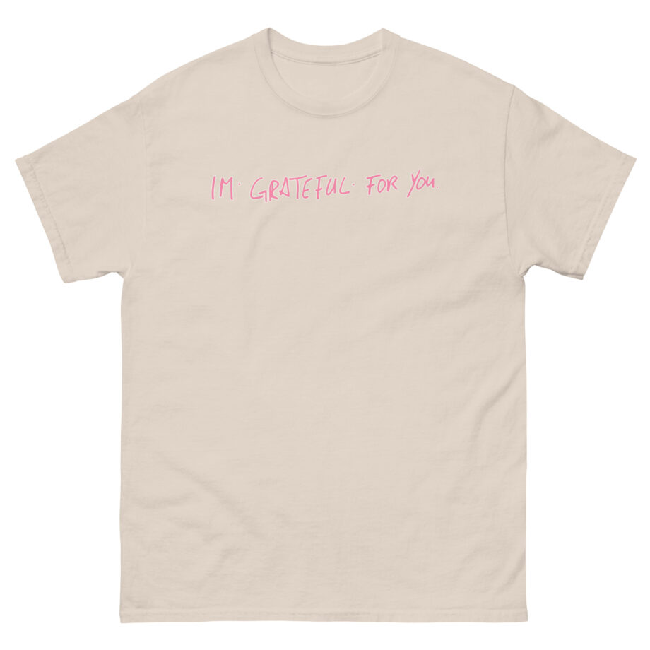 Zayn Malik I'm Grateful for You Unisex classic tee