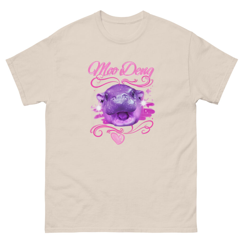 Moo Deng Airbrush Unisex classic tee