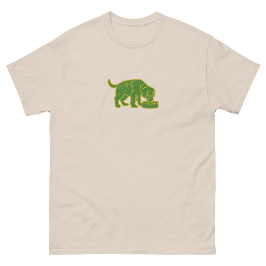 Niko B green pixel dog Unisex classic tee