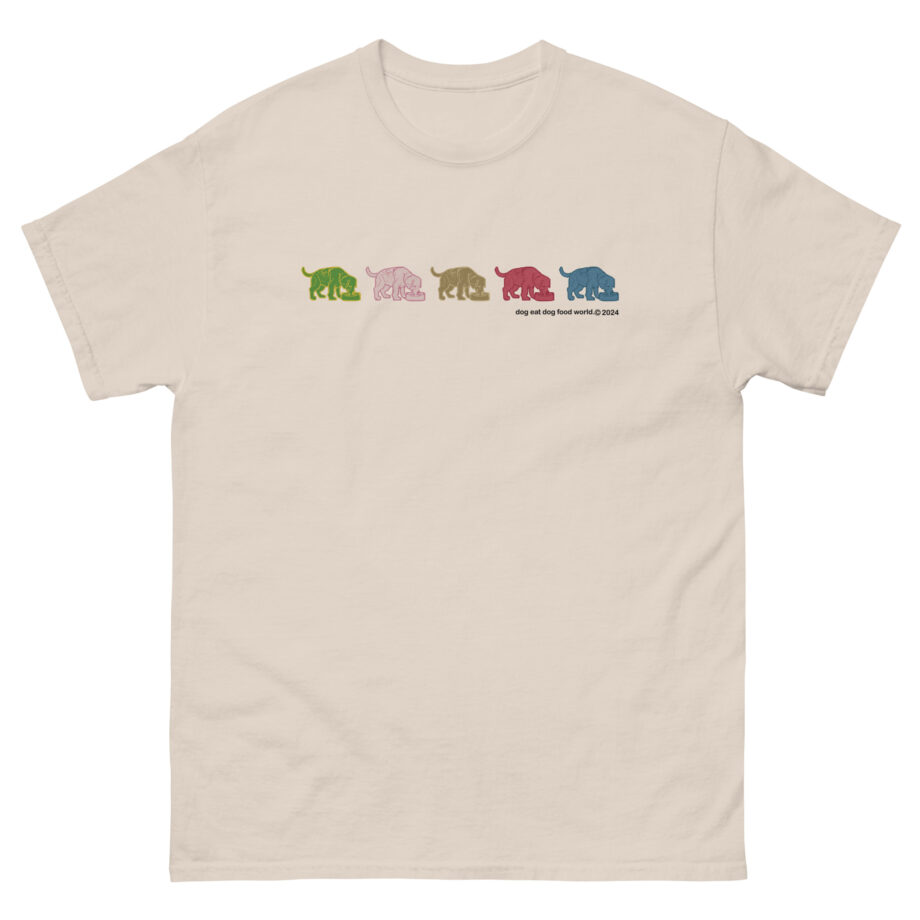 Niko B 5 Dogs Unisex classic tee