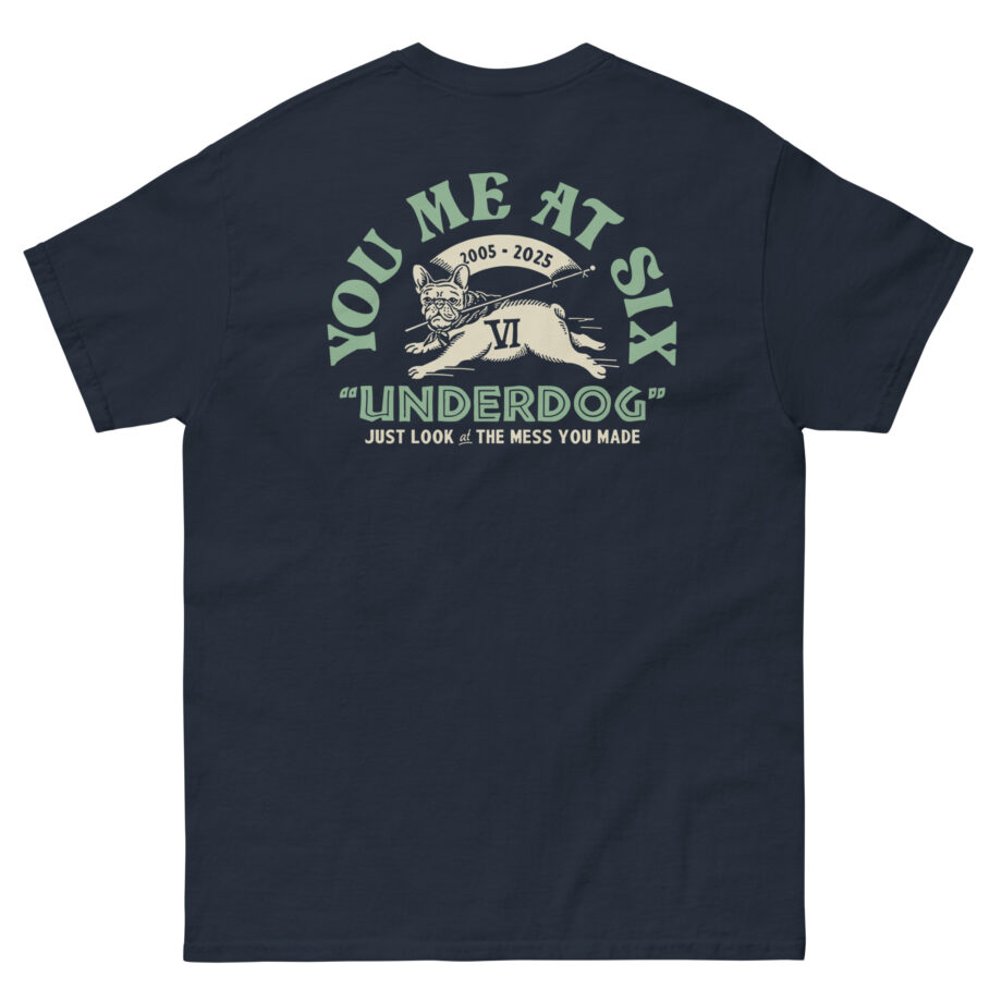 You Me at Six Underdog Unisex classic tee