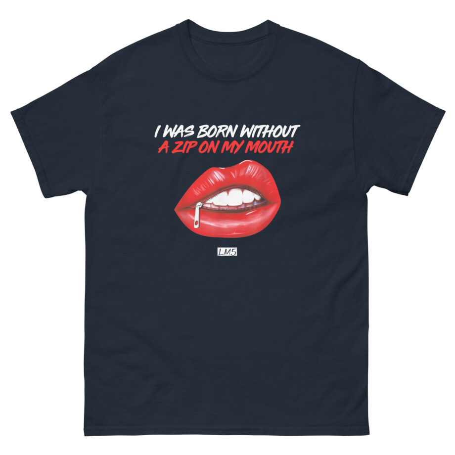 Little Mix I Was Born Without a Zip on My Mouth Unisex classic tee