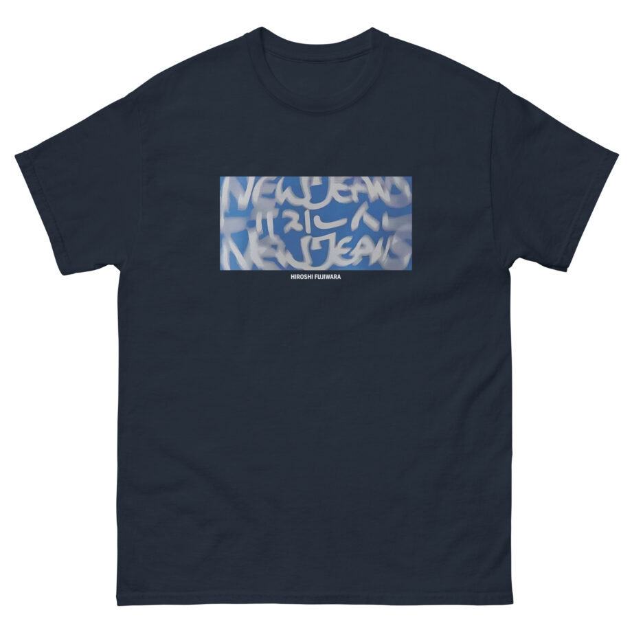 NewJeans x Hiroshi Fujiwara Coller Unisex classic tee