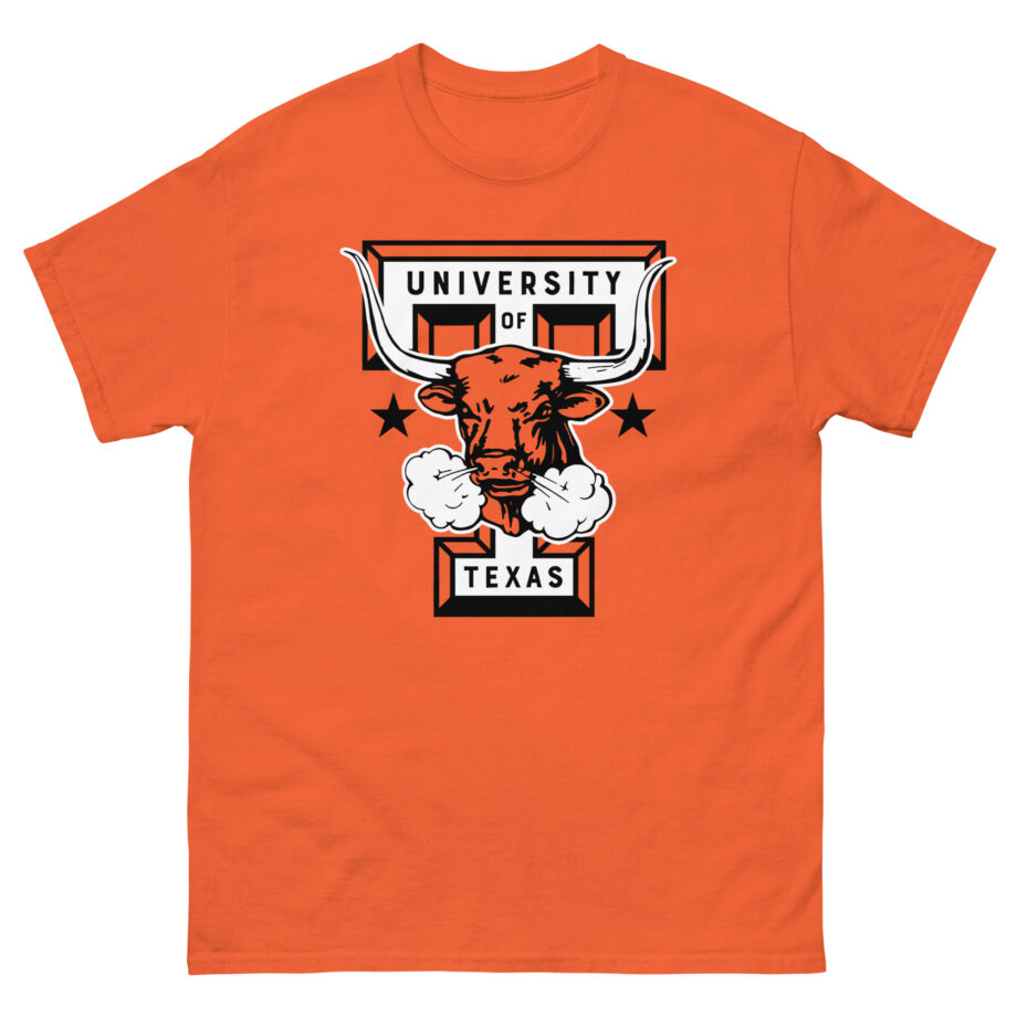 Texas Longhorns University of Texas Monogram Unisex classic tee