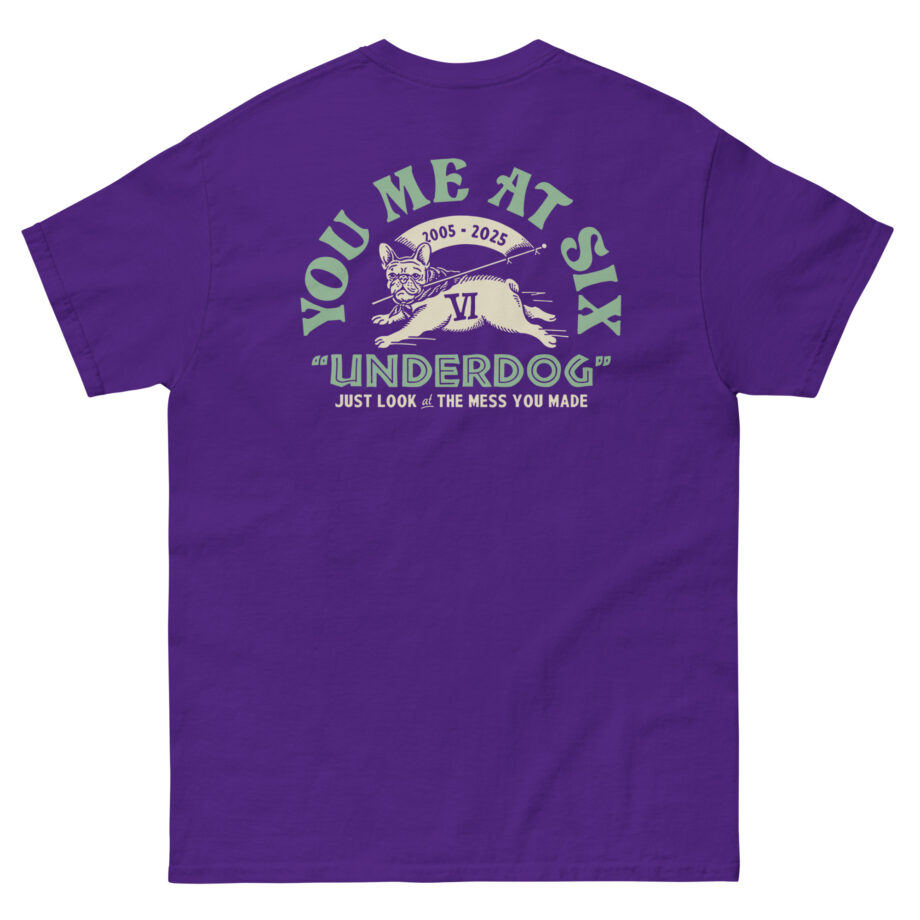 You Me at Six Underdog Unisex classic tee