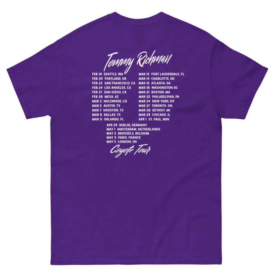 Tommy Richman Coyote Tour Unisex classic tee