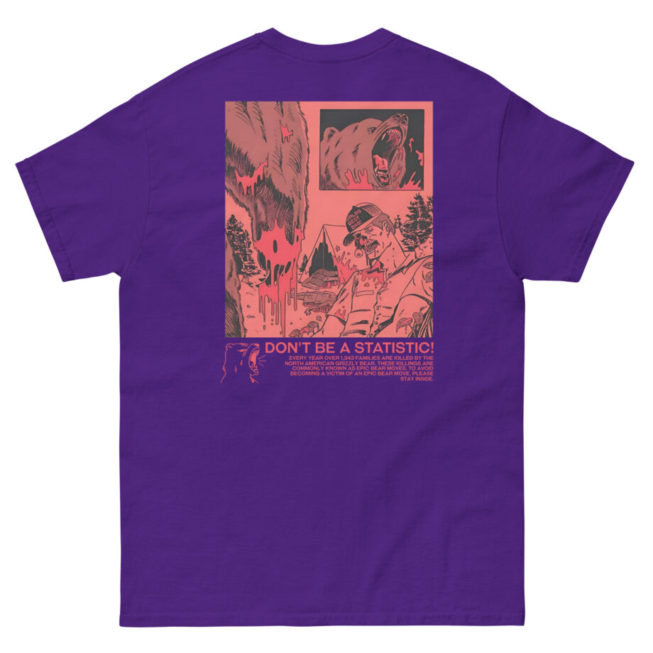 Trillionaire Mindset Bear Attack Unisex classic tee