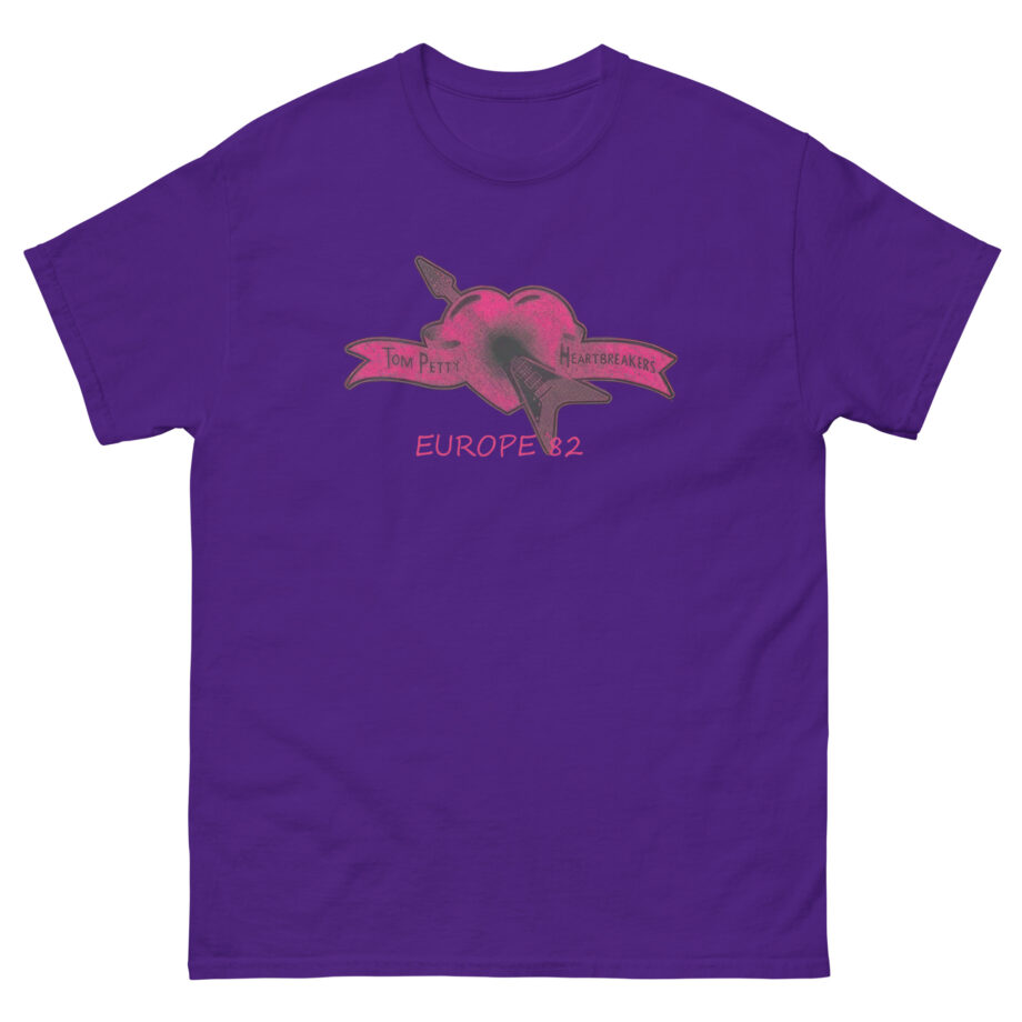 Tom Petty Europe '82 Unisex classic tee