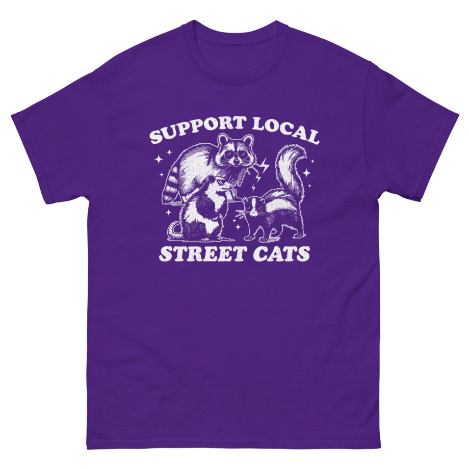 Zingara Support Local Street Cats Unisex classic tee