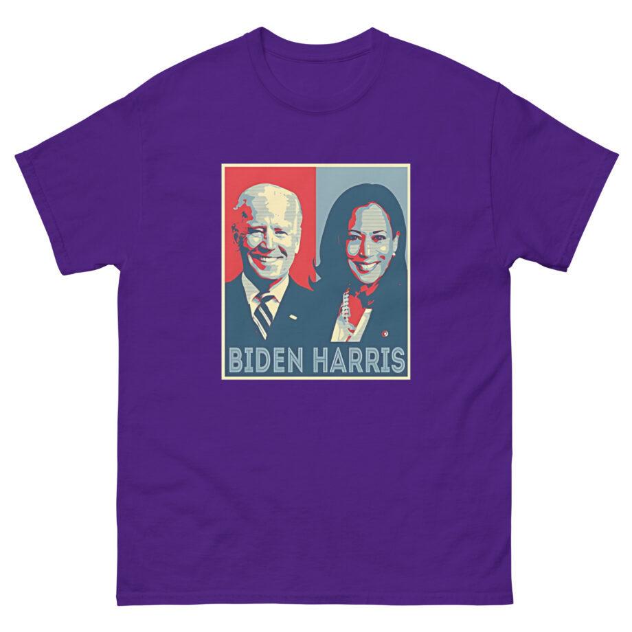Political Biden Harris Poster Joe Biden Kamala Harris Unisex classic tee