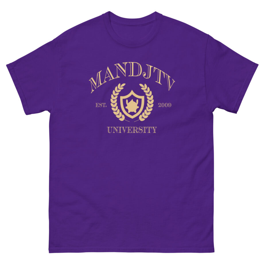 Mandjtv University Unisex classic tee